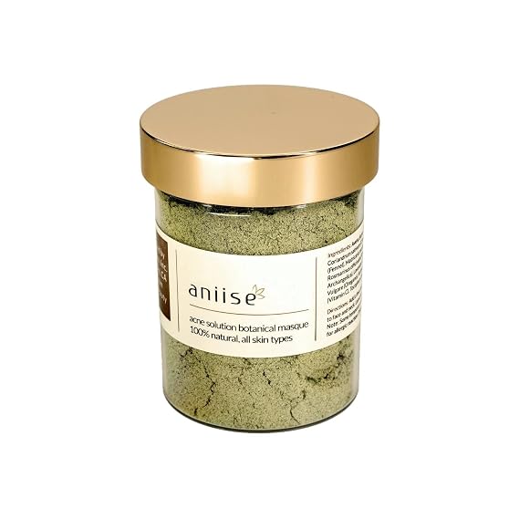 Aniise Botanical Acne Mask, 3 oz - Green Tea - Rosemary - Chamomile
