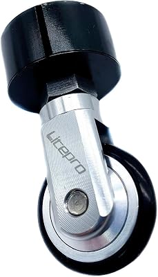 Folding Bike Wheel 33.9mm Seatpost Saddle Tube Embedded Roller Travel Walking Auxiliary Wheel