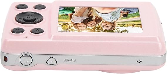 Digital Camera Portable 2.4 Inch Camera 16X Digital Zoom 1080P 16MP Auto Focus Multi-Axis Stabilization Digital Camera for Photography Video