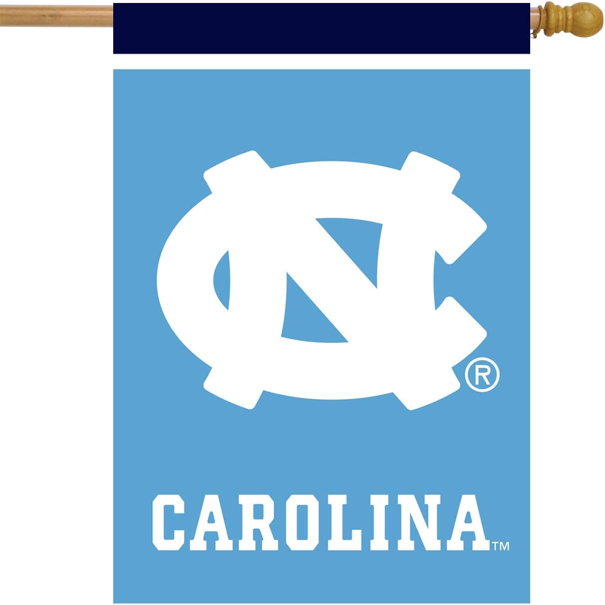 North Carolina Tar Heels House Flag NCAA Licensed 40 x 28"