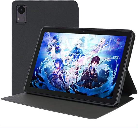 Case for CHUWI Android 13 Tablet Hi10 XPro 10.1 Inch, PU Leather Slim Multi-Viewing Angles Stand Folio Cover with Auto Wake/Sleep Function Soft Back Shell for CHUWI Hi10 XPro Tablet 10.1 Inch