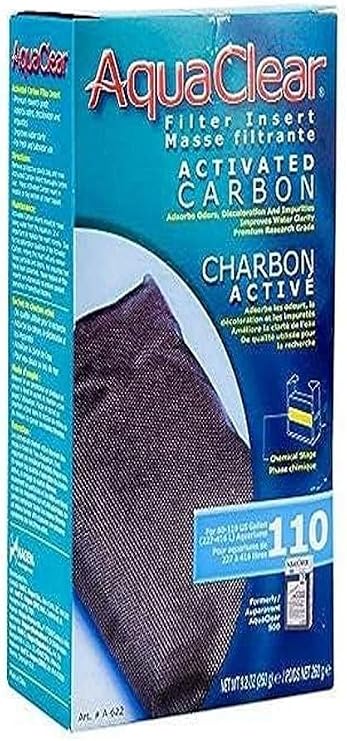 Aqua Clear AquaClear Activated Carbon Filter Inserts Replacement Chemical Filter Media for 110 Gallon Tank