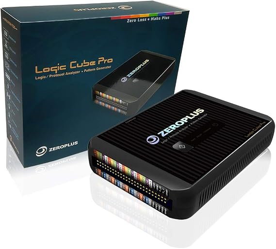 Zeroplus PC Based Logic Analyzer - Lap-C Pro 32-Channels, 64Mb per Channel, Digital Signals Measurement, Protocol Analysis, Portable, MCU Debugging and Programming.