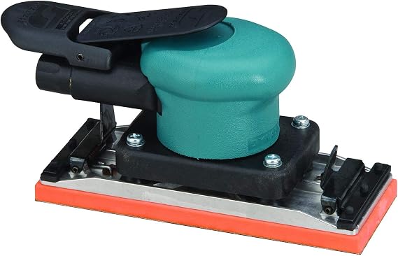 Dynabrade 58507 Dynabug II Orbital Sander, Non-Vacuum with Clips, 2-34-Inch 70mm Width by 7-Inch 178mm Length