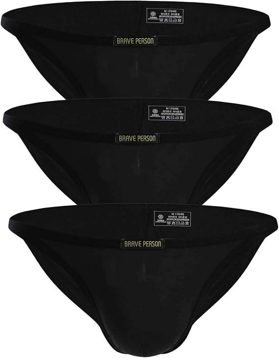 BRAVE PERSON Low Waist Bikini Swimwear Men's Comfortable Fashion Underwear Briefs B1133
