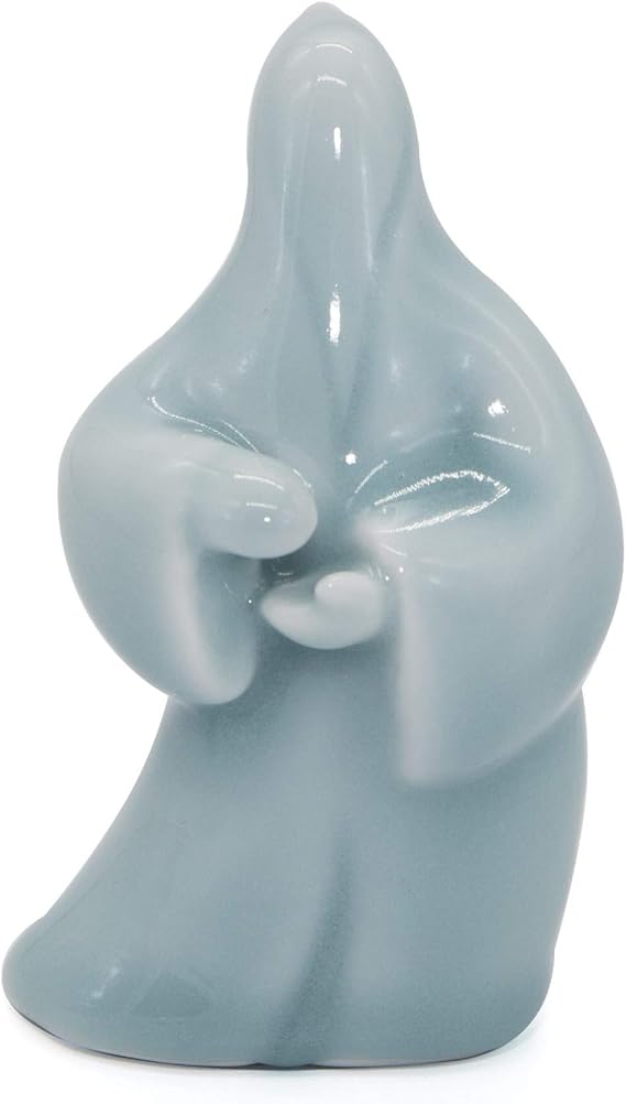 Cute Small Figurines for Home Decor Chinese Kungfu Tai Chi, Porcelain Small Statues for Tabletop Decorations, Creative Ornaments as Gifts