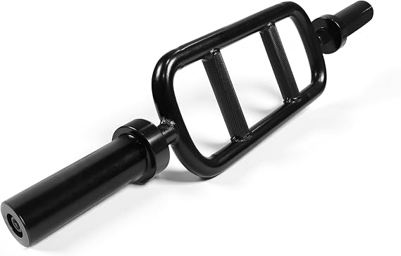 CAP 2-Inch Olympic Triceps Bar, Black, 200lb Capacity