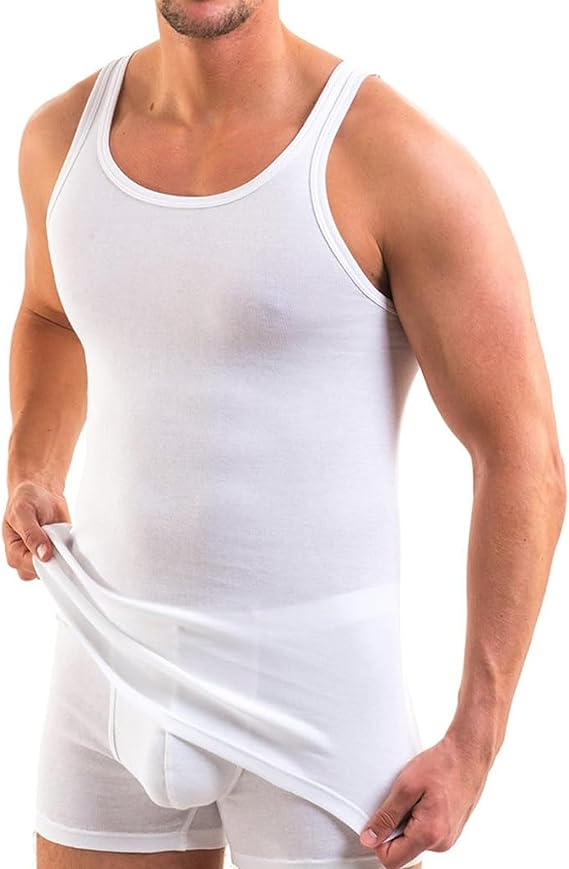 Anthony Jackson 5-Piece Box Premium Classic Men's Athlete ALEXANDER Extra Long-Crawled Fine Wick Organic Cotton (Flat)