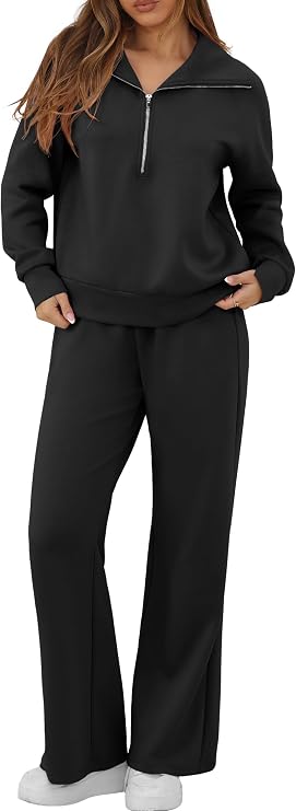 GRECERELLE Womens Lounge Sets 2 Piece Sweatsuit Outfits Matching Tracksuit
