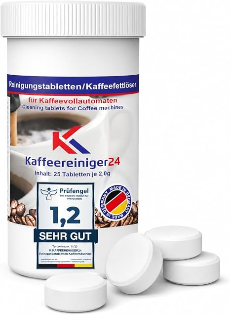 25 Reinigungstabletten 2 g für Kaffeevollautomaten