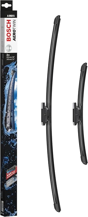 BOSCH 3397007868 AeroTwin Wiper Blade Combo Pack - Set of 2 (26" & 14")