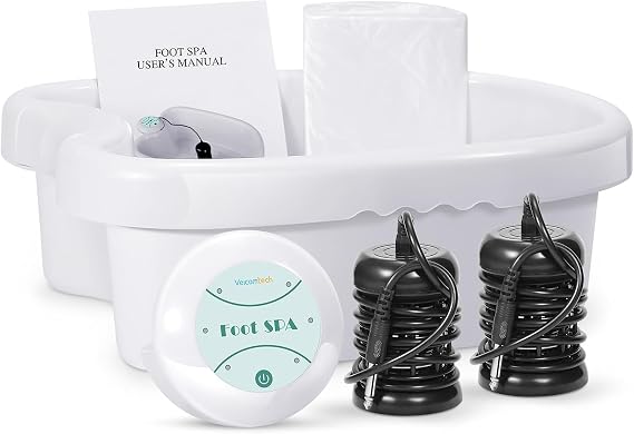 veicomtech Ionic Foot Bath Detox Machine with Basin