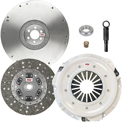 ClutchMaxPRO Performance Stage 1 Clutch Kit & Flywheel Compatible with 1986-1996 Nissan Pathfinder D21 Pickup 1987-1989 300ZX Turbo 1995-1996 Pickup Truck 3.0L 3.3L V6 CP06042HDFW-ST1