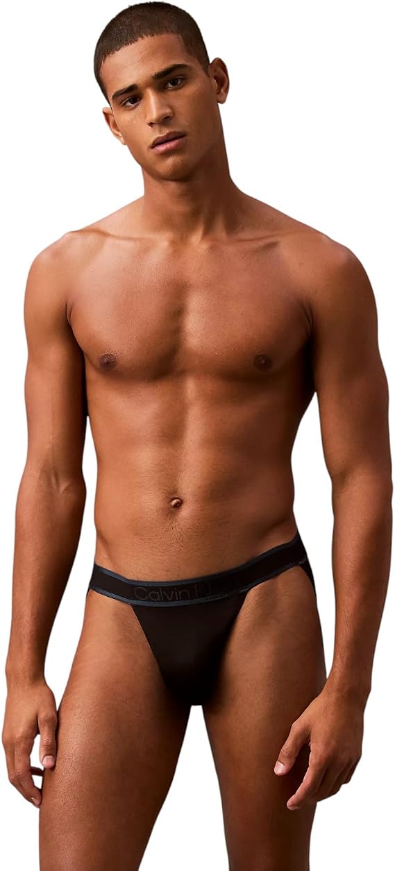 Calvin Klein Men's Tonal Logo Micro Jock Strap