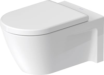Toilet wall mounted 62 cm Starck 2 white washdown US-version