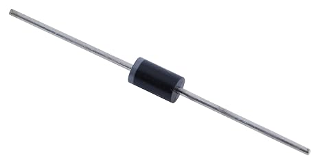 NTE Electronics NTE588 Silicon Diode, Ultra Fast Switch, DO-27, 35ns Maximum Reverse Recovery Time, 3 Amp Current Rating, 200V