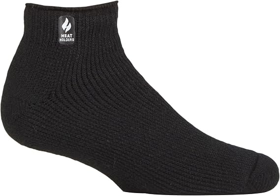 HEAT HOLDERS - Mens Thermal Trainer Socks | Low Cut Socks for Winter