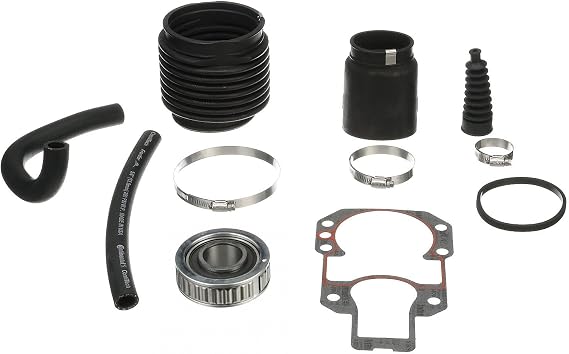 Quicksilver 803098T1 Sterndrive Transom Seal Repair Kit for MerCruiser R, MR and Alpha One Sterndrives with Exhaust Bellows
