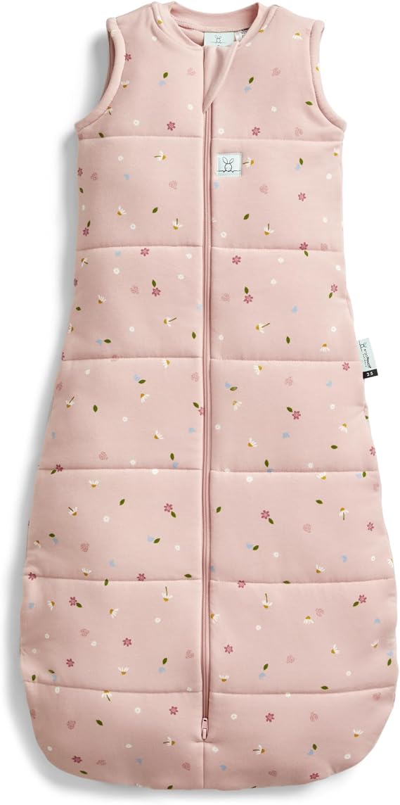 ergoPouch Lightweight Sleep Sack, 8-24 Months, 0.2 TOG, Daisies