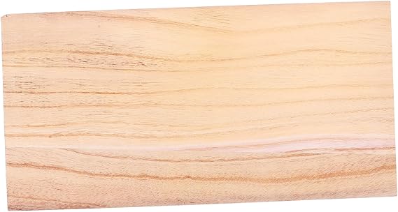 Sağlam Ahşap Levha Dikdörtgen Tahta Projeleri İçin Dayanıklı Ahşap Mobilya Bölücü Ve El Yapımı Tasarımlar İçin Uygun Unfinished Wood Board