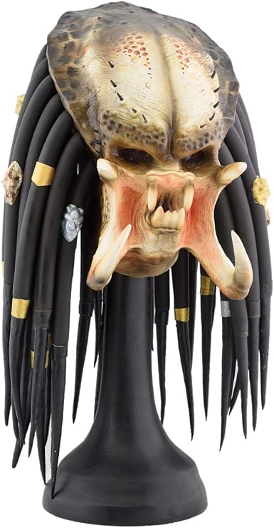 Classic Predator Latex Mask one size For Cosplay Halloween Party (Classic Predator Mask)