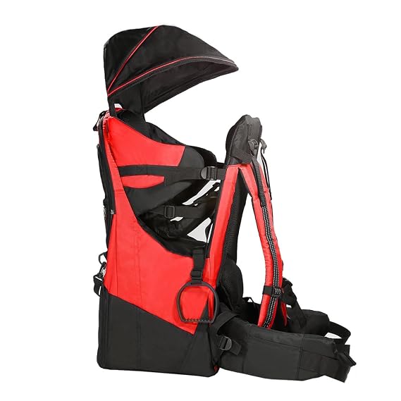ClevrPlus Deluxe Adjustable Baby Carrier Outdoor Light Hiking Child Backpack Camping