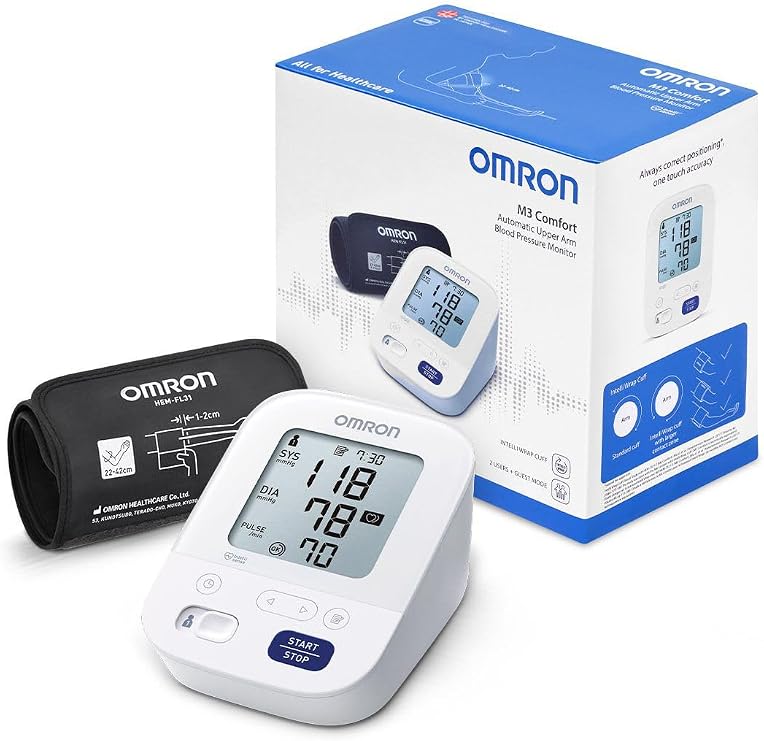 Omron M3 Comfort Hem-7155-e Upper Arm Meter Blood Pressure Monitor