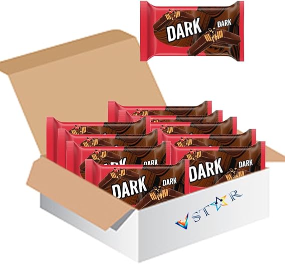 All Chocolate Bars Collection – Ultimate Assorted Chocolate Selection (Full Box, 4 Finger Dark Chocolate Bar 41.5g - Kkt)