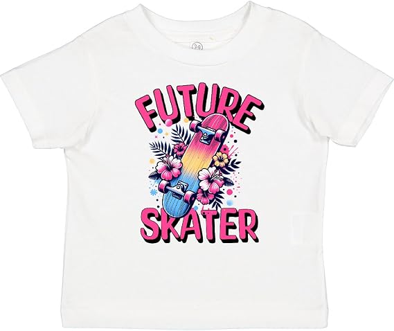 inktastic Skateboarding Future Skater Toddler T-Shirt