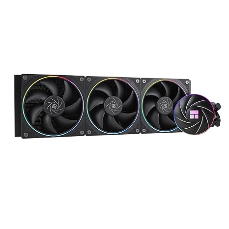 THERMALRIGHT Aqua Elite 360 ARGB V2 CPU Water Cooler, 3 x 120mm PWM Fans, S-FDB Bearing, ARGB Fine Aperture Effect, for AMD/AM4/AM5, Intel LGA1150/1151/1200/2011/1700/2011