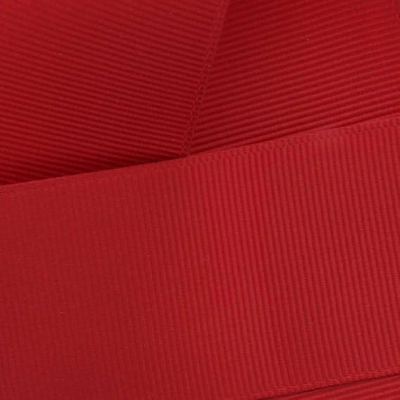 1.5" Red Grosgrain Ribbon Solid 10 Yard