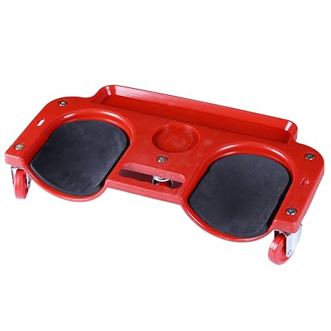 Rolling Knee Creeper - ABS Heavy-Duty Knee Roller with Swivel Wheels and Tool Tray for Mechanics, Flooring, Tile Work, Auto Repair and Home Maintenance