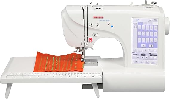 Sewing Embroidery Machine, Fully Automatic Word Embroidery Machine, Small Commercial Household All-In-One Hand Push DIY Computer Embroidery Machine,A