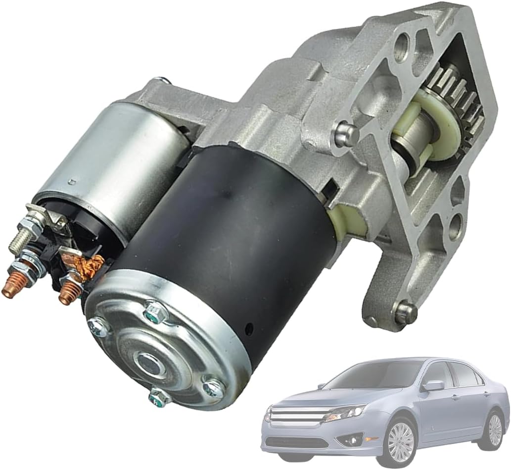 スターターモーター フィット フォード フュージョン 2010-2012 3.0l V6、マツダ トリビュート 2011、マーキュリー ミラノ 2010-2011 – 22 歯 Ccw – 直接交換 – 交換oe# 9e5z-11002-a 410-48347