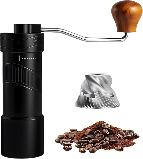 Manual Coffee Grinder Hand Crank Coffee Bean Grinder Mill for Espresso