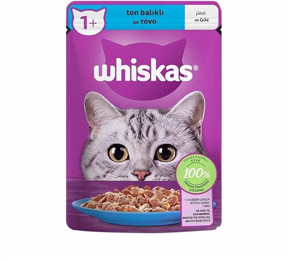 Whiskas Ton Balıklı Poşet Yaş Mama 85 G Tekli Paket