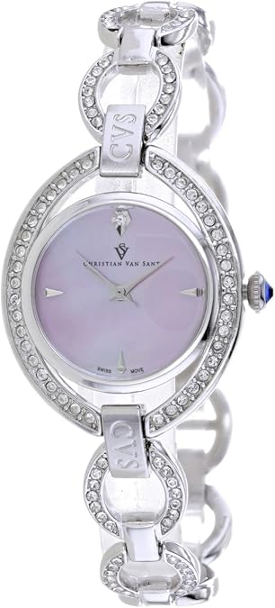 Stella Pink Dial Watch by Christian Van Sant - CV2931