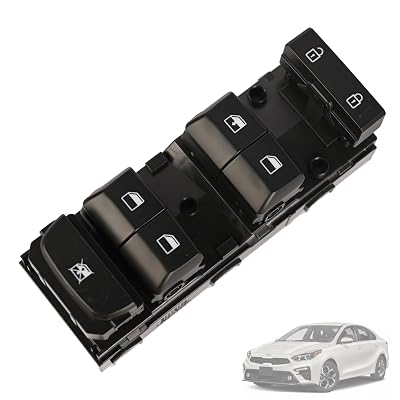 Driver Door Window Main Switch 93571M6100 Compatible with Kia Forte 2019 2020 2021