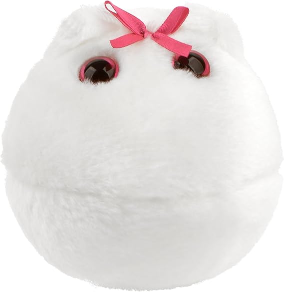 GIANTmicrobes Egg Cell Plush -Learn about the Reproductive System with this Educational Plush, Memorable Gift for Doctors, Students, Scientists, Fertility Experts and all with a Healthy Sense of Humor