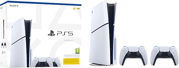 Sony PlayStation 5 D Chassis + DualSense BUNDLE, Double arm (Official Distributor-Bilkom Guaranteed)