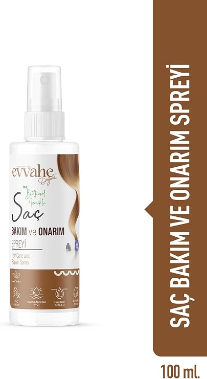 EVVAHE DOĞAL Saç Bakım ve Onarım Spreyi, 100ml
