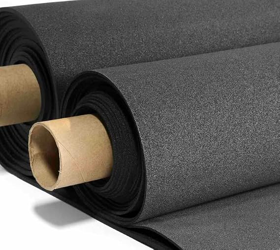 Foam Mart - ENSOLITE Foam - STUNT PAD FOAM - 1/2" X 48" WIDE X LINEAR FOOT - Black