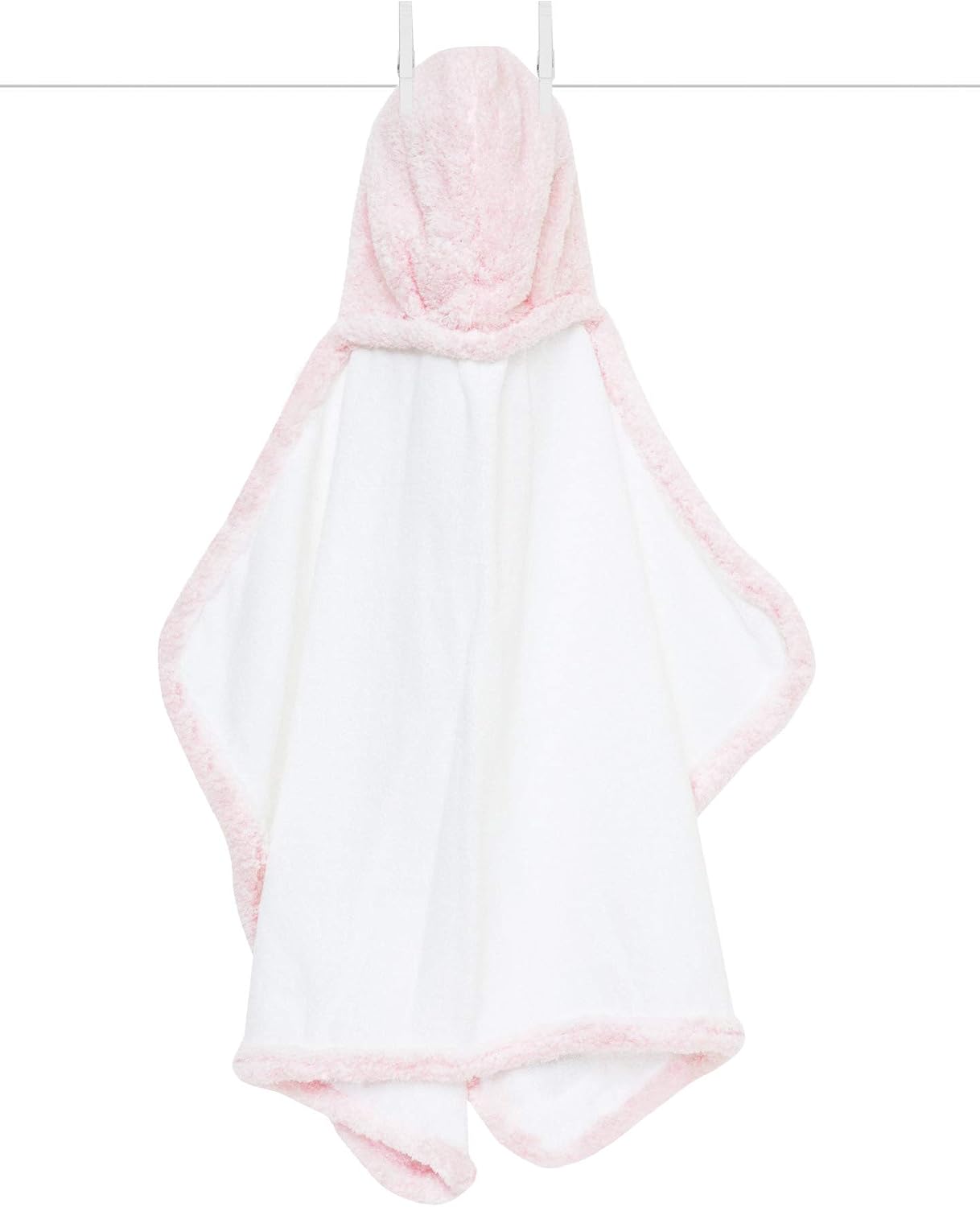 Little Giraffe - Baby Bath Towel - Plush Hooded Baby Towel - Newborn Bath Baby Essentials - 100% Cotton Towel - Luxury Baby Gifts - 24x41" - Blue