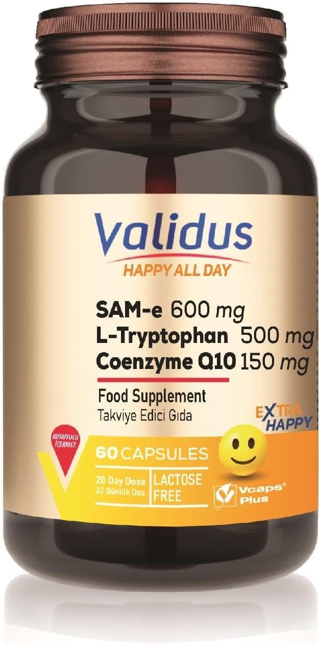 Validus All Day Happy Sam 600 Mg 60 Capsules