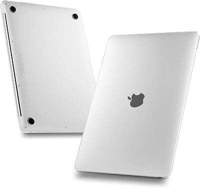 MEEgoodo for MacBook Air 13 inch Case 2021 2020 2019 2018 Release, Matte Cover Fit Model A2337 M1 A2179 A1932,Flexible Plastic Case for Laptop, Hard Shell with TPU Keyboard Cover & OTG Adapter,Clear
