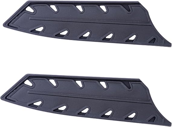2 Pack Safety Knife Covers Sleeves, Knives Edge Guard Blade Protector for 8" Chef Knife or 7 '' Santoku Knife, Universal Knife Sheath Balck