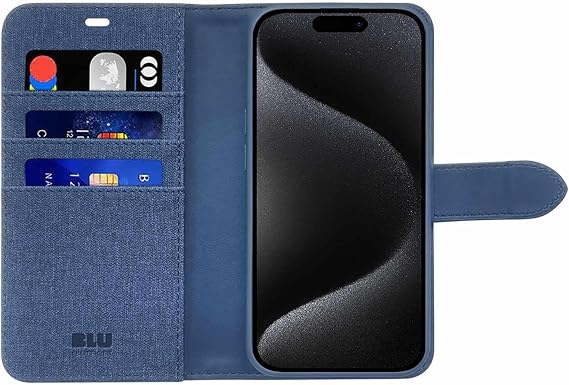 BEFMS17B2 Folio 2-in-1 MagSafe Case iPhone 17 Lazuli Blue