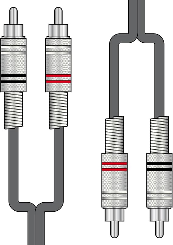 chord 2R-2R150 1.5 m Twin RCA Lead