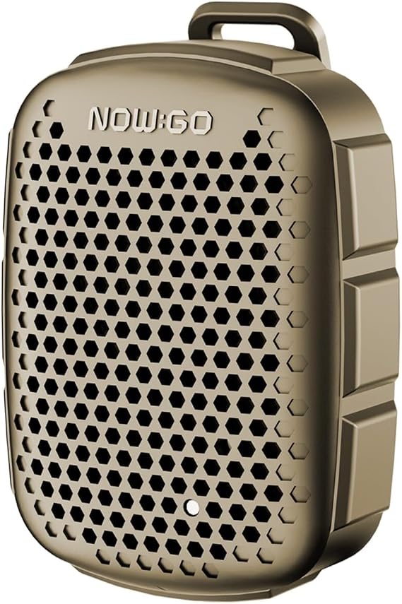 Lava Clip 5W Klipsli Su Geçirmez Taşınabilir Mini Bluetooth Hoparlör Kahverengi