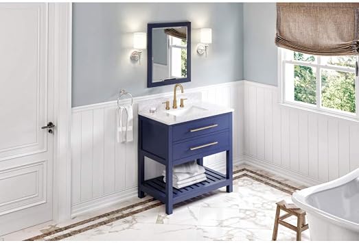 36" Hale Blue Wavecrest Vanity